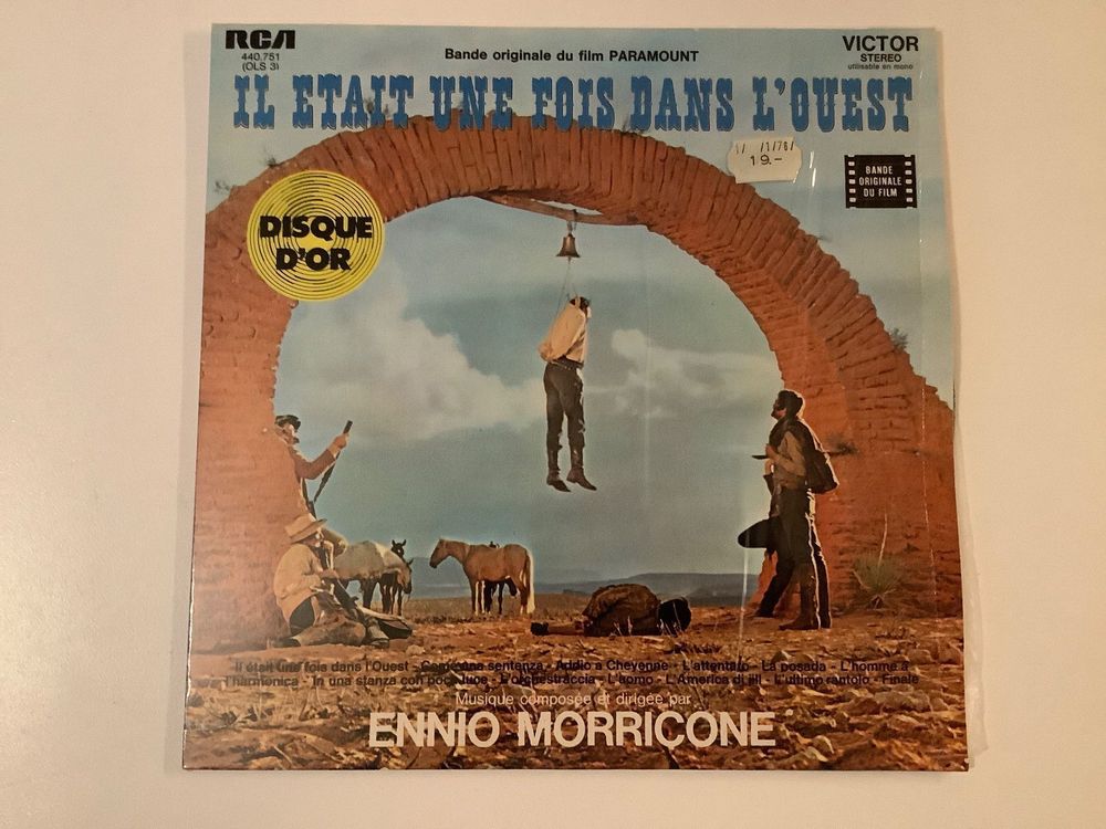 Ennio Morricone LP - Il Etait Une Fois Dans L‘Ouest | Kaufen auf Ricardo
