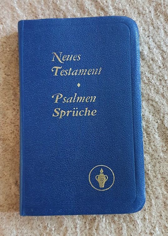 Taschen Bibel Neues Testament mit Psalmen Sprüchen Kaufen auf Ricardo