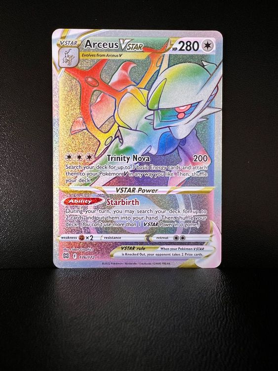 Arceus VSTAR Rainbow Rare Kaufen Auf Ricardo