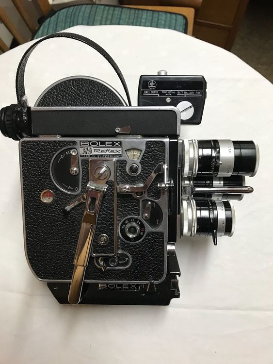 Bolex Paillard H8 Reflex Vintage Filmcamera 11.9 f=8/36mm Kaufen auf