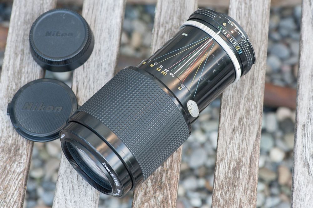 Nikon Nikkor Zoom 80-200 F/4 - Objectif D'occasion Pour Argentique
