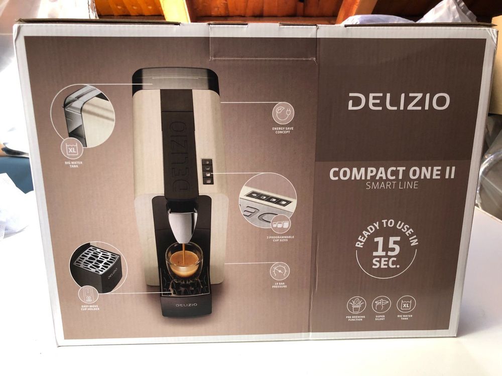 Delizio Compact One II Cream White Neu OVP Kaufen Auf Ricardo