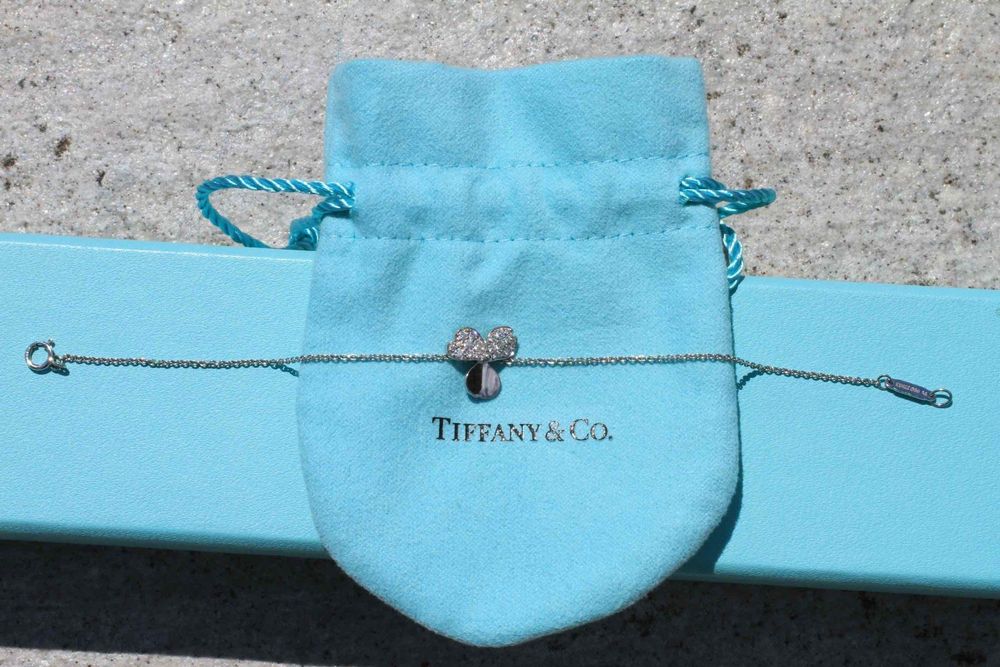 Tiffany & Co. Paper Flowers - BRACELET PLATINE et DIAMANTS 1
