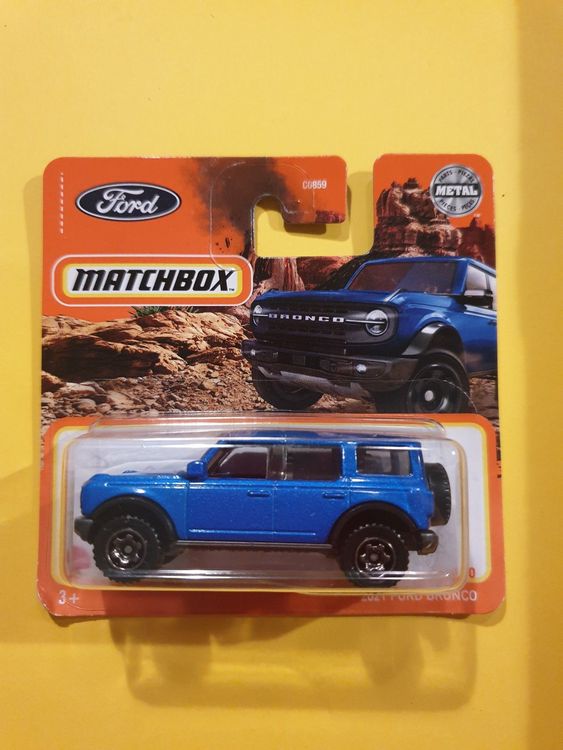 Matchbox Ford Bronco 2021 Super Chase | México