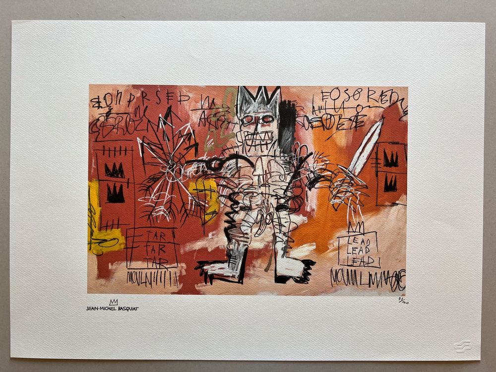 Jean-Michel Basquiat « Untitled » 75/100 1