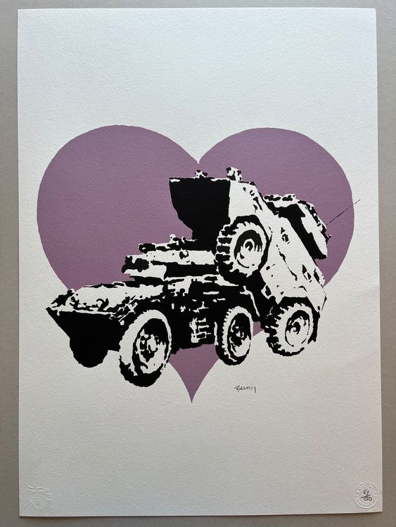 Banksy « Everytime i make love to you think to someone else 1
