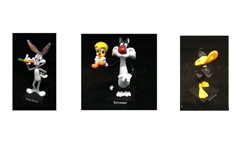 Div. Looney Tunes Figuren, Warner Bros, 7,5-9,5cm Metall neu | Kaufen
