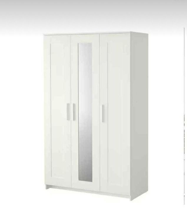 IKEA BRIMNES Wardrobe with 3 doors, white, Kaufen auf Ricardo