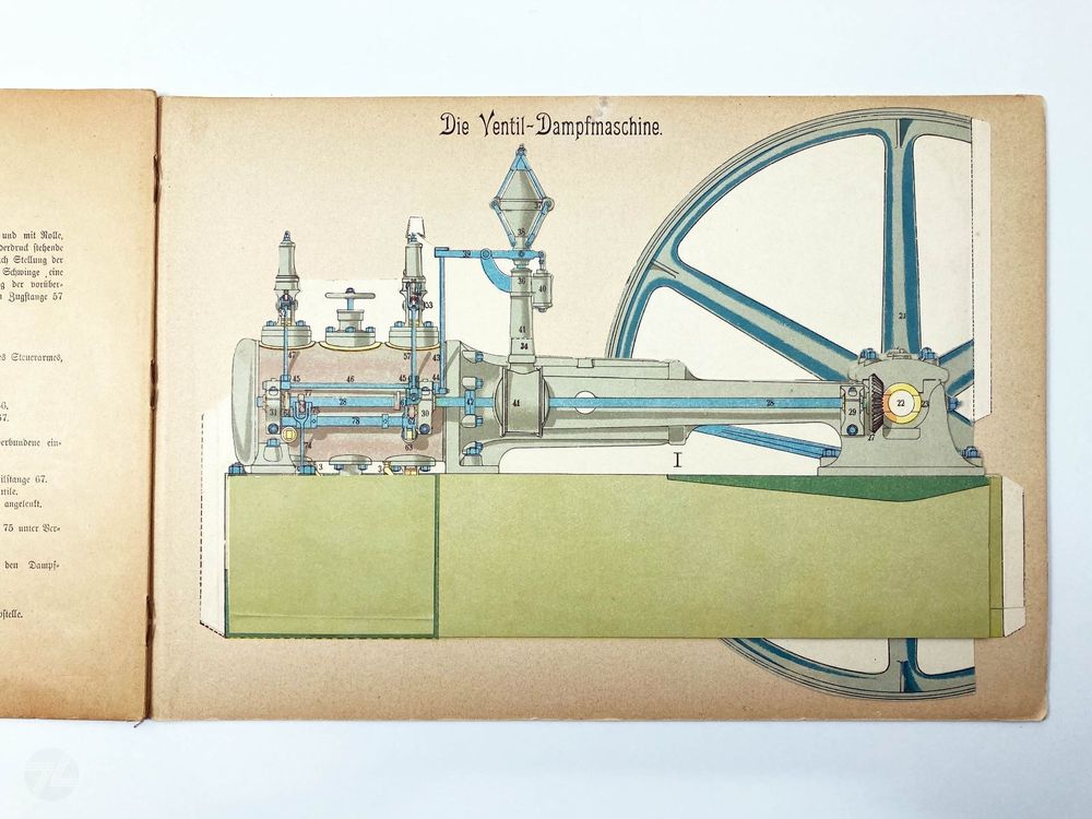 Die Ventil Dampfmaschine Mit Einem Zerlegbarem Modell Buch Comprare 