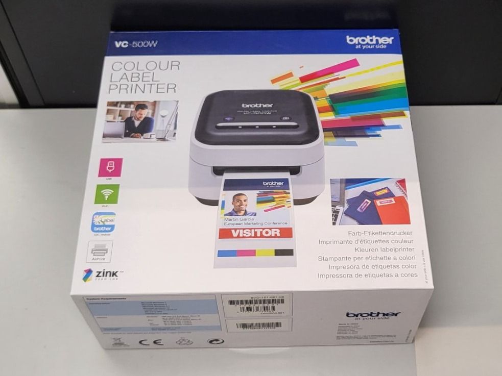 brother VC500W Colour Label Printer Kaufen auf Ricardo