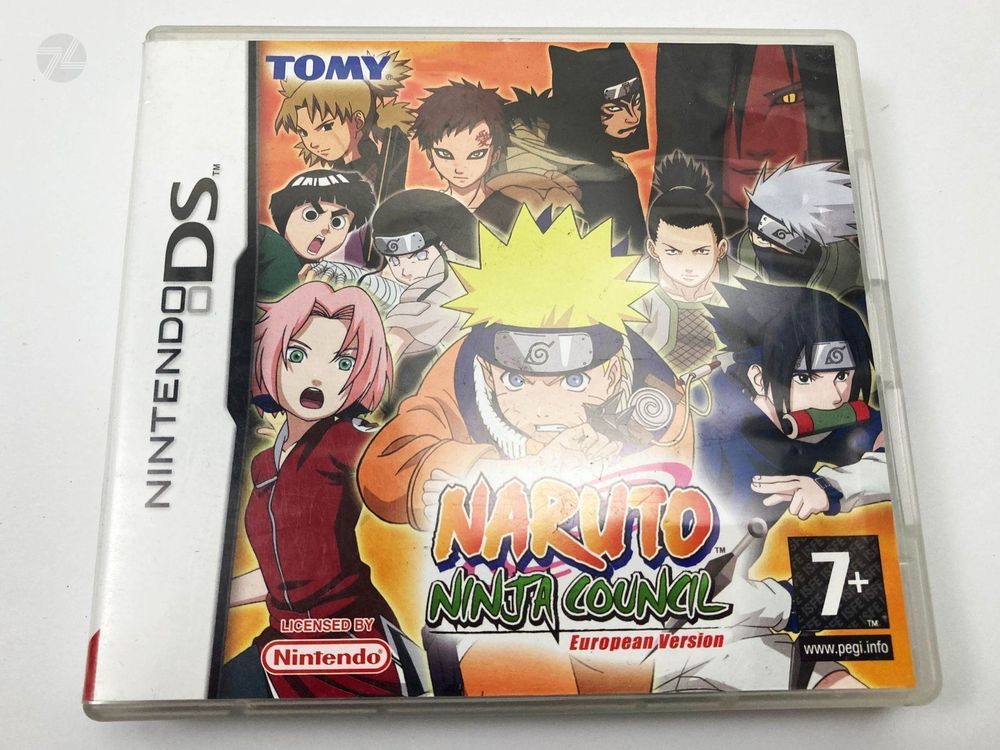 NARUTO Ninja Council Europe Version Nintendo DS Gameboy Game 1