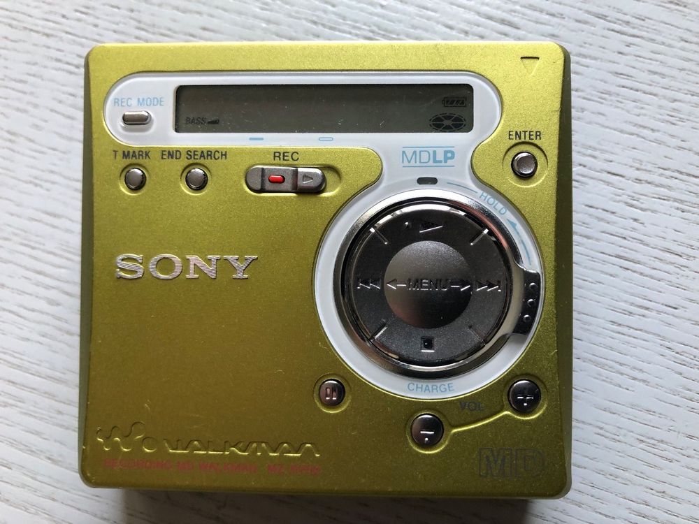 SONY Recording MD Walkmann MZR700 mit Micro aiwa CMP11 Kaufen auf