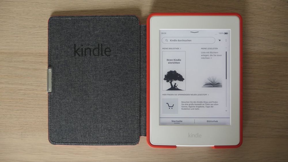 Kindle Paperwhite 7. Generation mit Lederhülle Kaufen auf Ricardo
