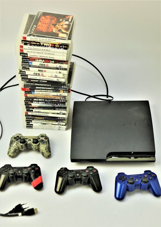 Playstation 3 Set 29 Games! 4 Controller! + Kabel Kaufen auf Ricardo