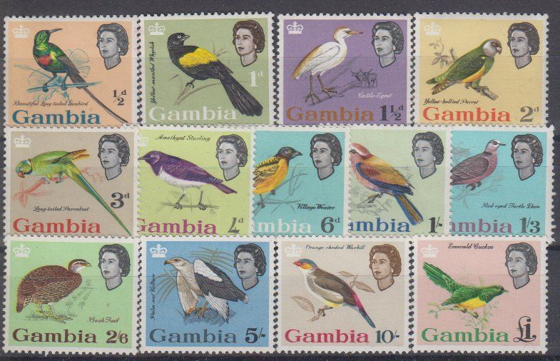 GAMBIA: Serie VÖGEL * 1