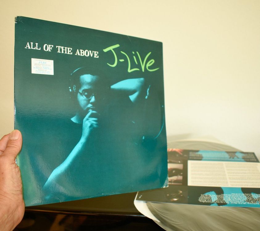 J-Live – All Of The Above US 2xLP 2002 SPINNA VG(+)/EX+! 1