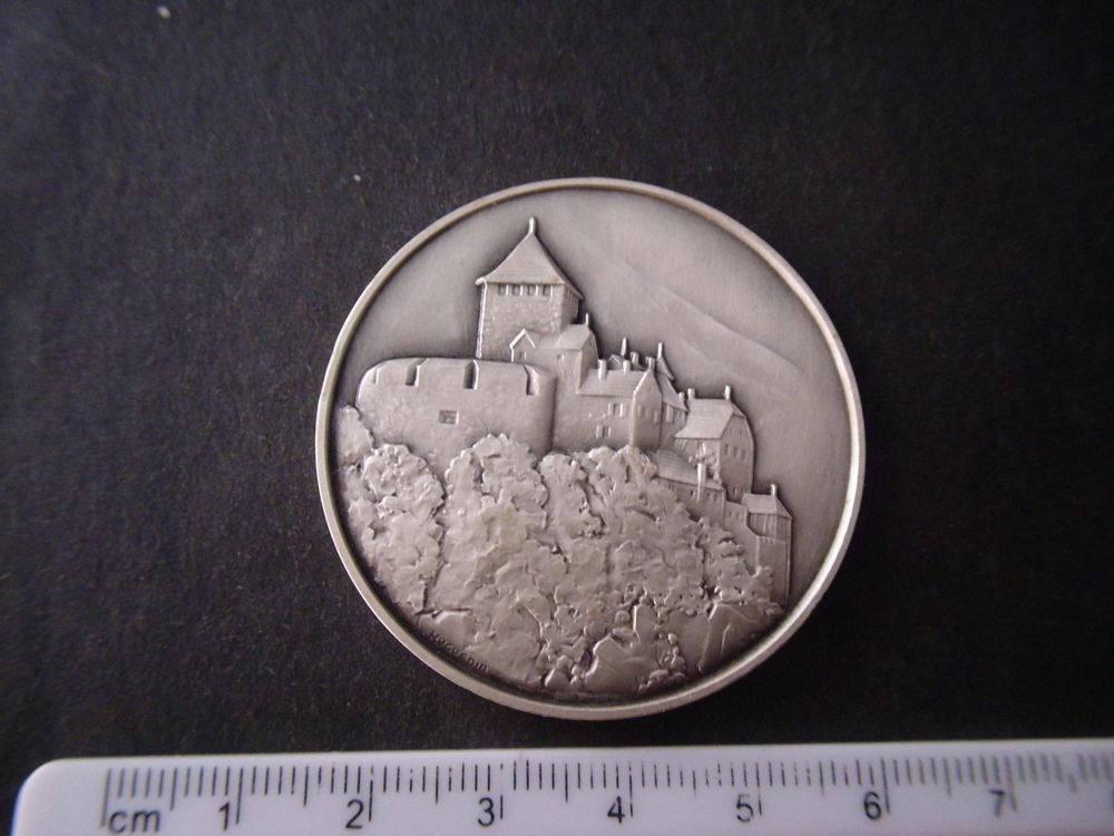 Medaille Schloss Vaduz, LIBA 82, Vaduz 1