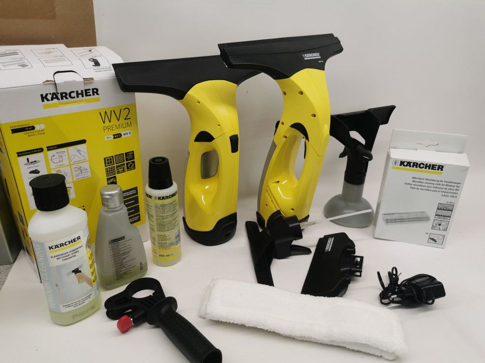 2x Kärcher Fensterreiniger Fensterputzer WV2 WV50 | Kaufen auf Ricardo