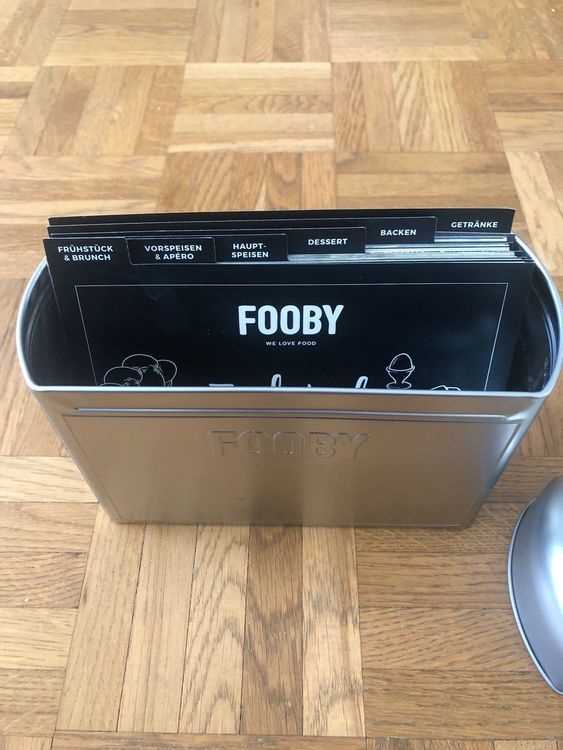 Rezept Karten Sammlung von Fooby Coop