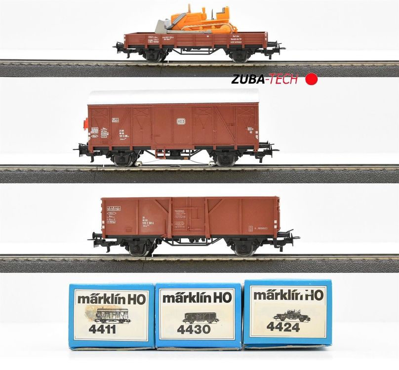 Märklin 3x Güterwagen DB H0 WS mit OVP 1