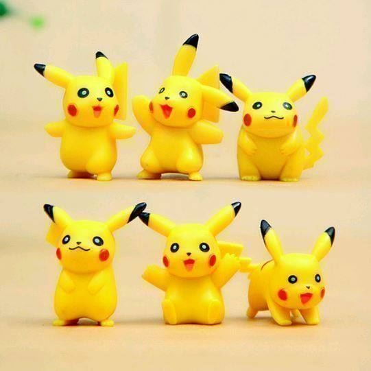 Figuren Pokemon Pikachu 6 Stück 1