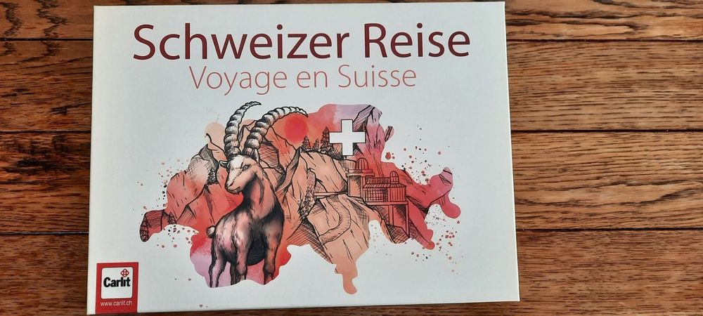Brettspiel, Gesellschaftsspiel: " Schweizer Reise" 1