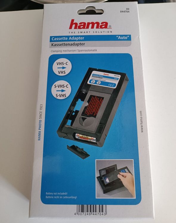 VHS C auf VHS Adapter Hama Kaufen auf Ricardo