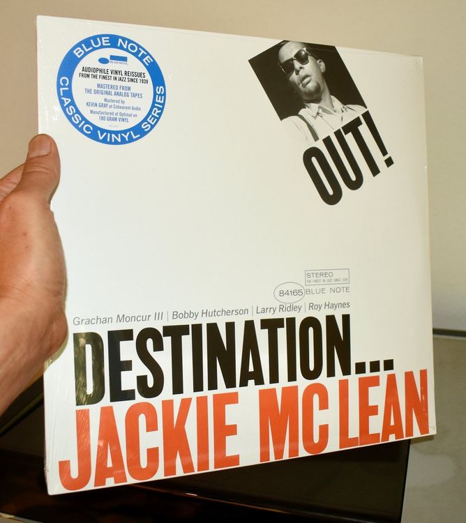 Neu OVP Audiophile Jackie McLean ‎– Destination.. BLUE NOTE 1