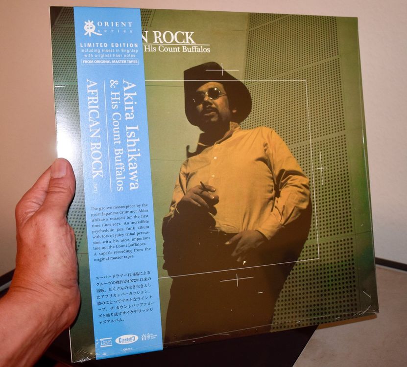 Neu OVP Akira Ishikawa & His Count Buffalos ‎– African Rock 1