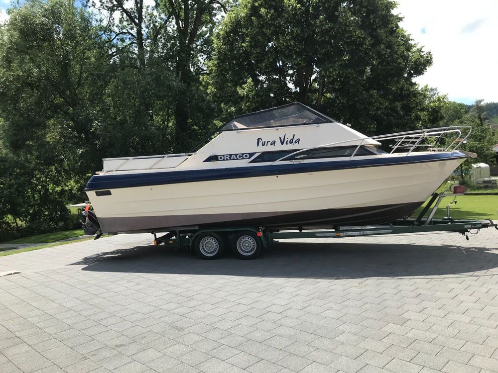 draco 2500 tc motorboot