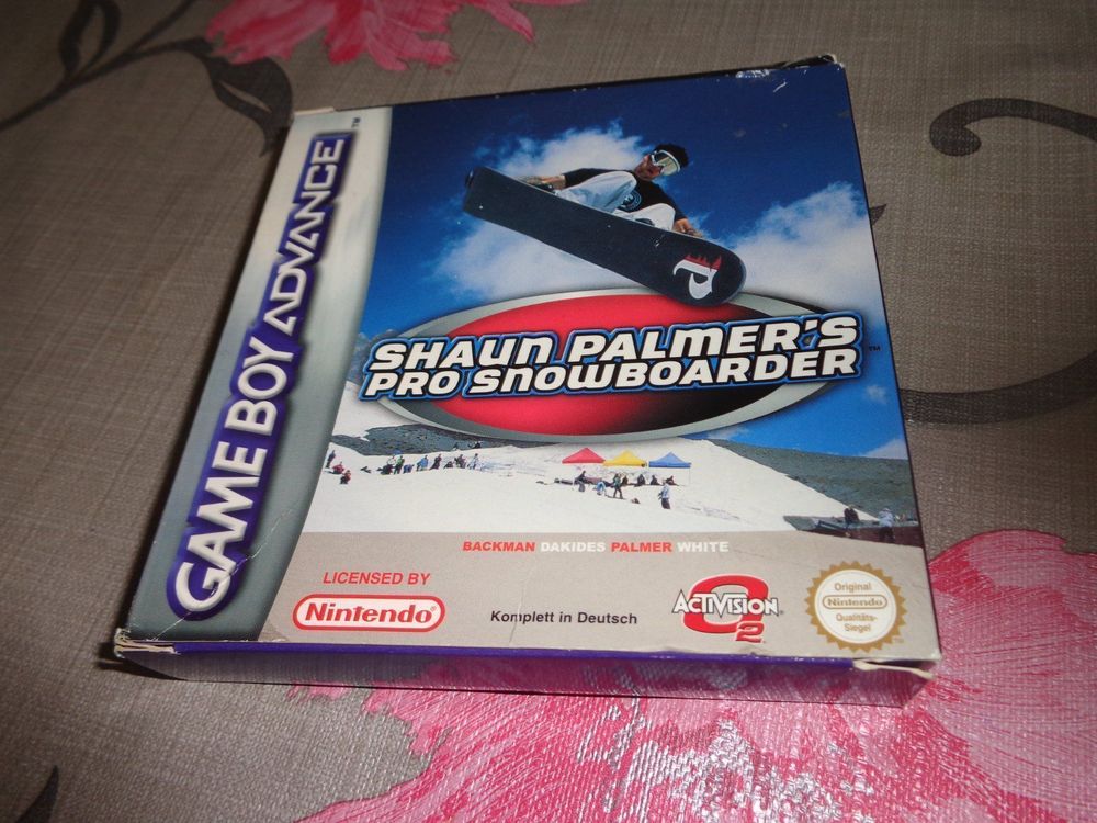 Shaun Palmer's Pro Snowboarder GBA OVP 1