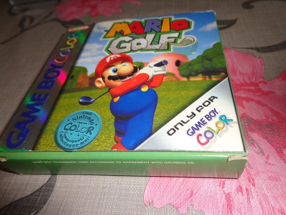 Mario Golf - Gameboy Color OVP 1