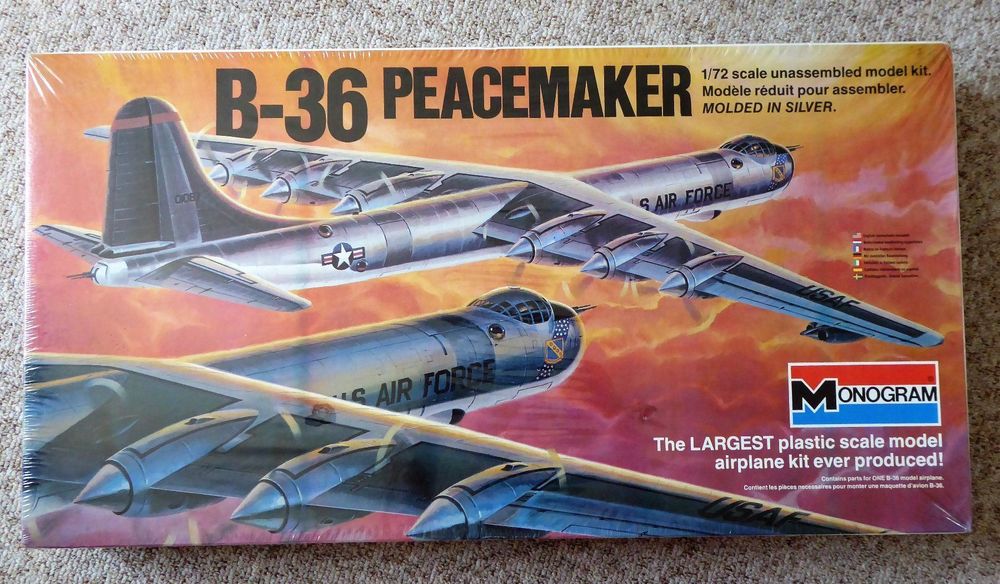 RIESIGES B-36 Peacemaker Jet Bomber Modell  - Modellflieger 1
