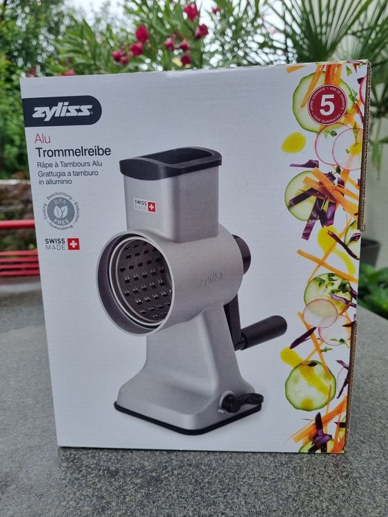 Zyliss Alu Trommelreibe Swiss Made Acheter sur Ricardo