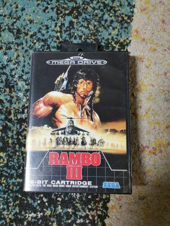 Rambo 3 Master System PAL - Prx - Photo - Présentaton