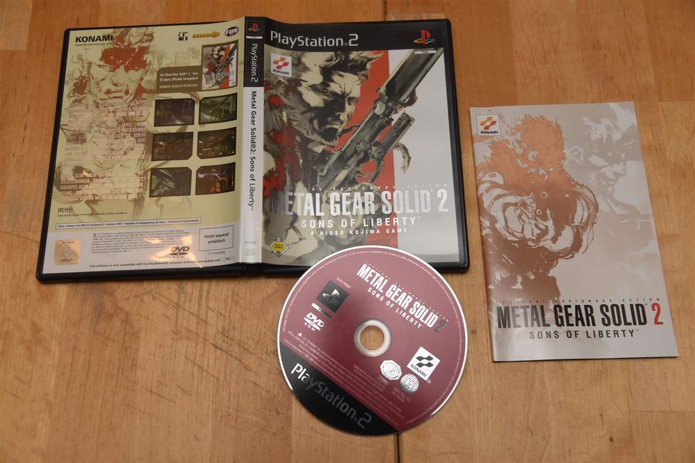 Metal Gear Solid 2 (CIB) 1