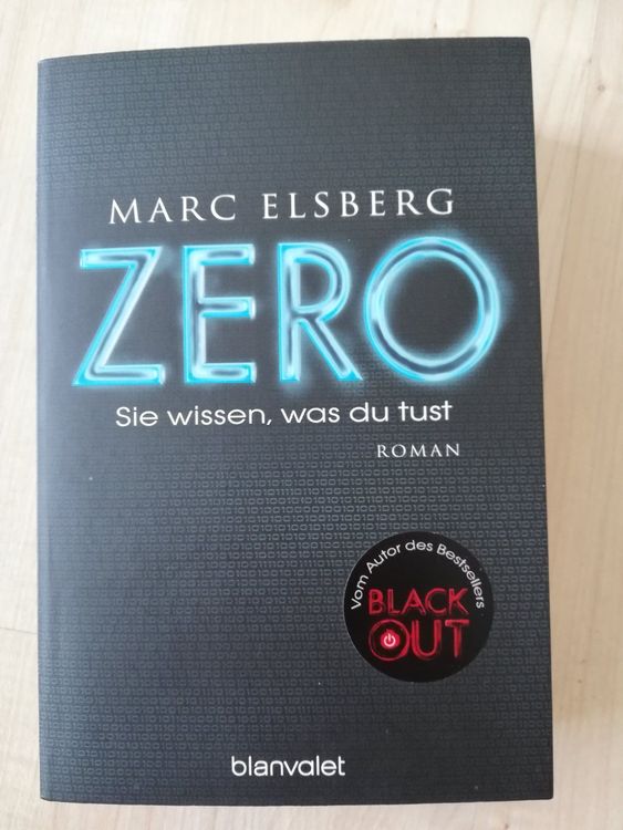 Marc Elsberg Zero Sie wissen, was du tust Kaufen auf Ricardo