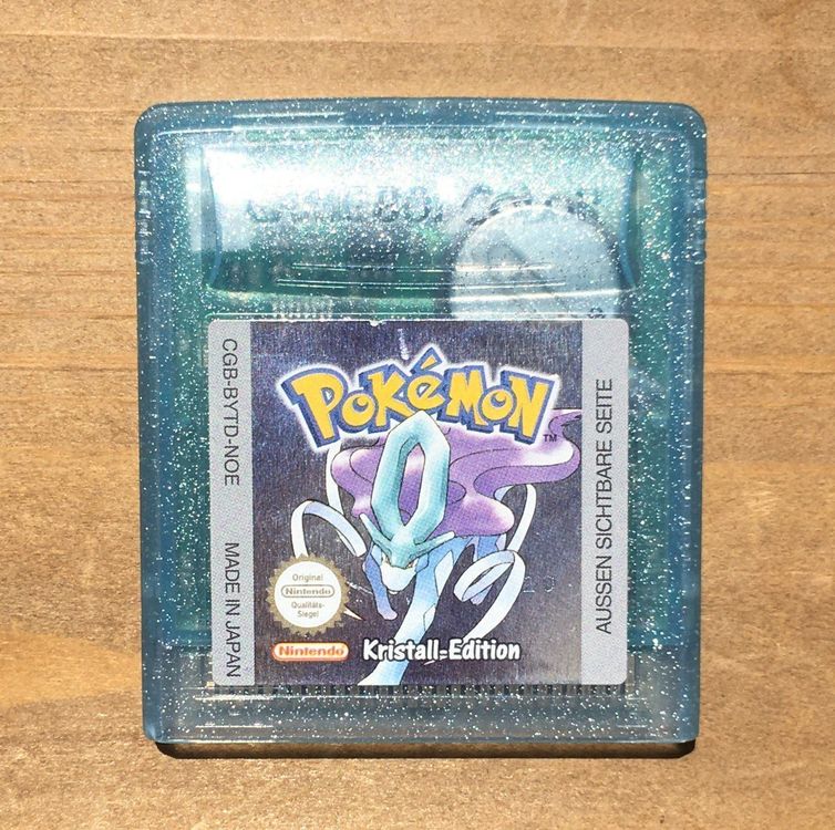 Pokémon Kristall Edition Gameboy Color Deutsch 1
