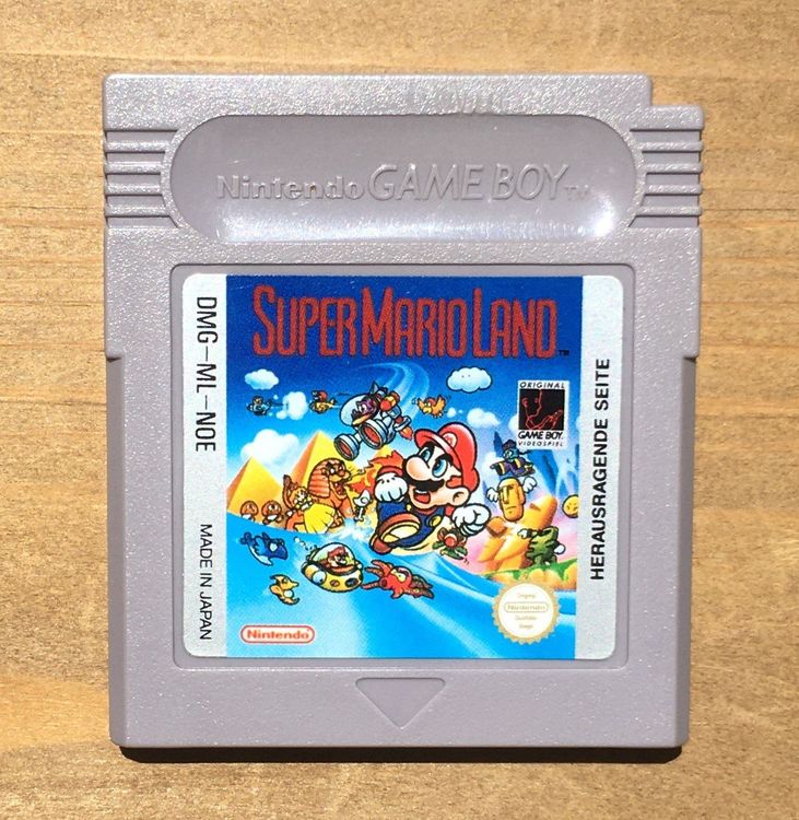 Super Mario Land Nintendo Game Boy 1