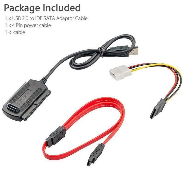 SATA / PATA / IDE zu USB 2.0 Adapter Kon 1