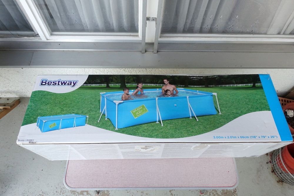 Removable pool Bestway 300 x 201 x 66 cm 201 x 300 x 66 cm