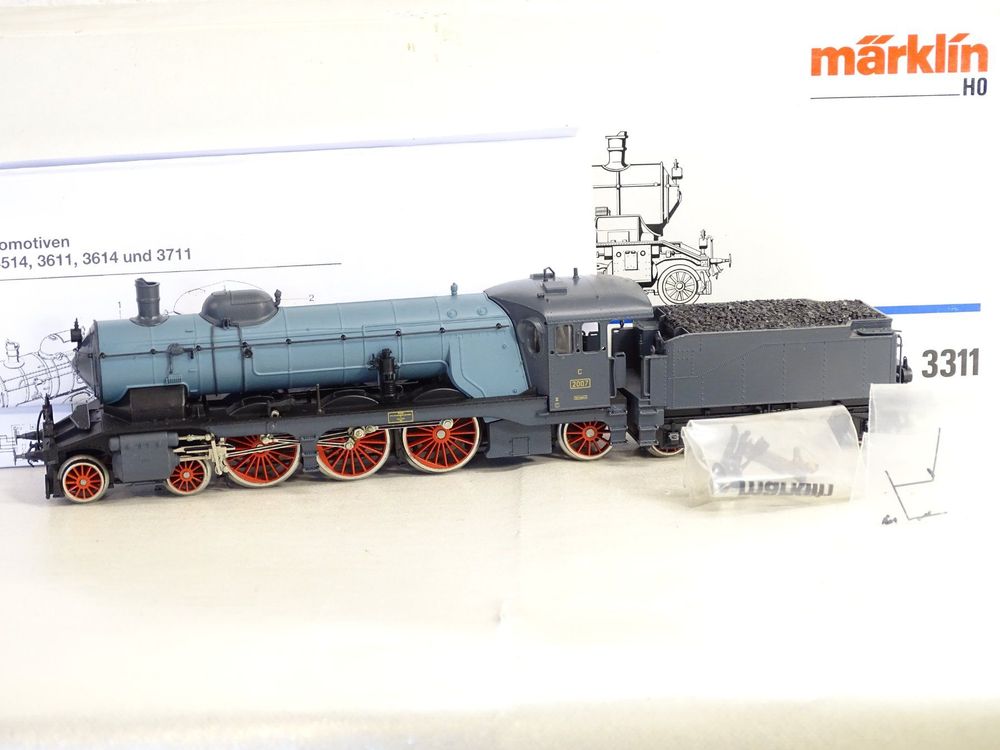 Märklin 3311 Dampflok K.W.St.E KlasseC, H0,WS,AC,OVP | Kaufen auf Ricardo