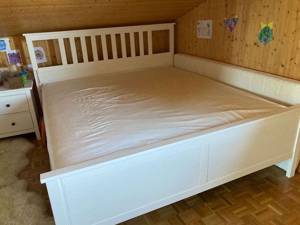 Ikea Hemnes 180x200cm Bett mit Lattenrost und Matratze Acheter sur