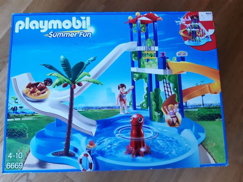 Playmobil Summer Fun 6669 Aquapark mit Rutschenpower NEU & OVP !!! 