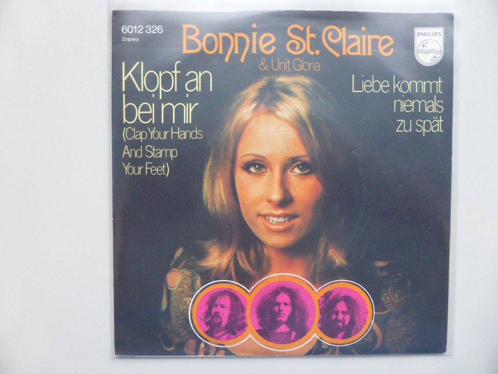 VINYL SINGLE BONNIE ST. CLAIRE & UNIT GLORIA Kaufen auf Ricardo