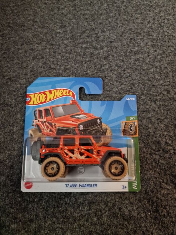 hot wheels 17 jeep wrangler