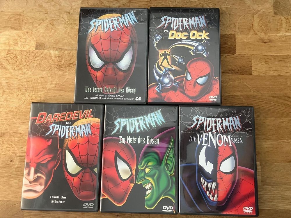Spider Man The Animated Series Zeichentrick Dvds Set Kaufen Auf