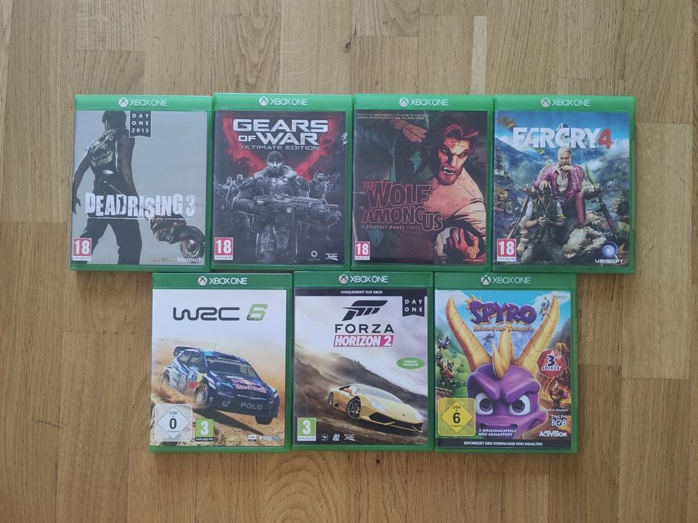 7 Xbox one Spiele Kaufen auf Ricardo