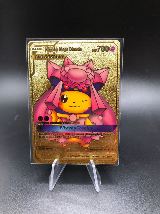 Pikachu Mega Diancie Goldkarte Acheter Sur Ricardo