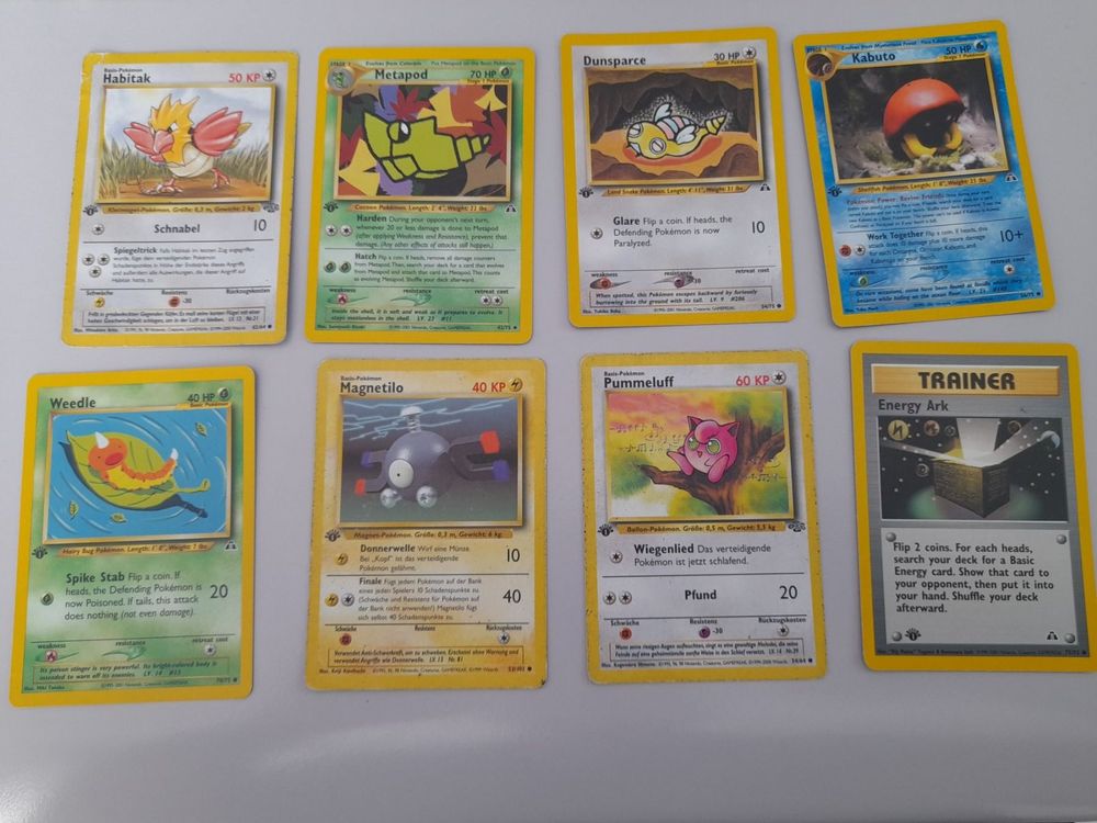 Sammlung erste Edition Pokemon Karten | Kaufen auf Ricardo